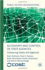 Autonomy and Control of State Agencies