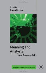 Meaning and Analysis