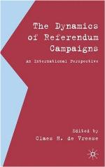 The dynamics of referendum campaigns : an international perspective