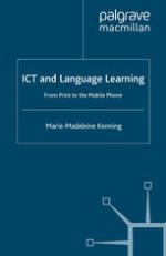 ICT and language learning : from print to the mobile phone