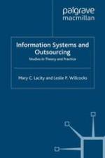 Information systems and outsourcing : studies in theory and practice