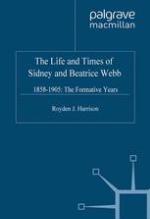 Life and times of Sidney and Beatrice Webb 1858-1905 : the formative years