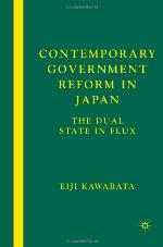 Contemporary Government Reform in Japan