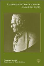 A reinterpretation of Rousseau : a religious system