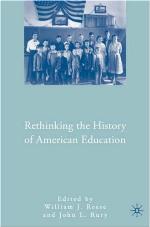 Rethinking the history of American education
