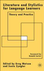 Literature and Stylistics for Language Learners