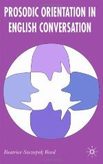 Prosodic Orientation in English Conversation