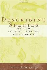 Describing Species