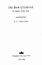 The Book of Lieh-Tzŭ