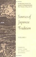 Sources of Japanese Tradition