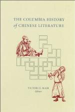 The Columbia History of Chinese Literature