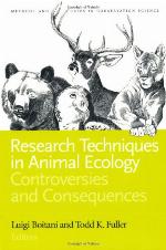 Research Techniques in Animal Ecology
