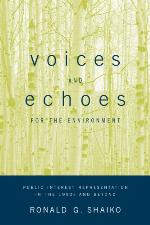 Voices and Echoes for the Environment