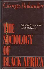 The Sociology Of Black Africa