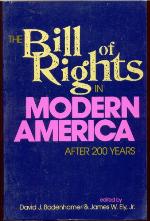 The Bill of Rights in Modern America
