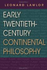 Early Twentieth-Century Continental Philosophy