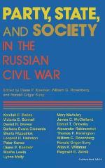 Party, State, and Society in the Russian Civil War