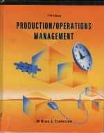 Production/operations management