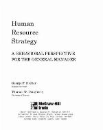 Human Resource Strategy