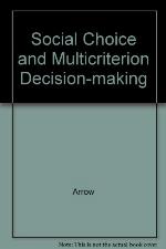 Social Choice and Multicriterion Decision-Making