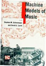 Machine Models of Music