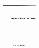 The Information Resources Policy Handbook - Research for the Information Age