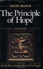 The Principle of Hope, Vol. 1
