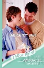 Emergency Baby (Medical Romance Large Print)
