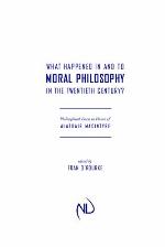 What happened in and to moral philosophy in the twentieth century? : philosophical essays in honor of Alasdair MacIntyre