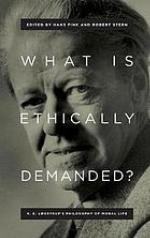 What Is Ethically Demanded?