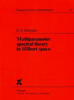 Multiparameter Spectral Theory In Hilbert Space