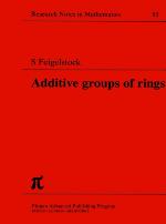 Additive Groups of Rings