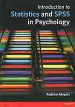 Introduction to statistics and SPSS in psychology