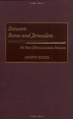 Between Rome and Jerusalem