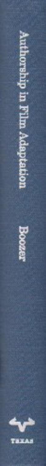 Authorship in Film Adaptation