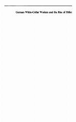 German White-Collar Workers and the Rise of Hitler