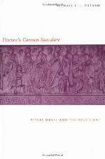 Horace's &quot;Carmen Saeculare&quot;