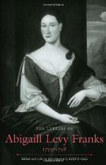 Letters of Abigaill Levy Franks, 1733-1748.