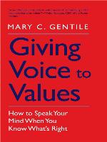 Giving Voice to Values