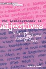 The Lexicogrammar of Adjectives