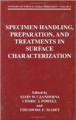 Specimen Handling, Preparation, and Treatments in Surface Characterization