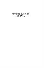 Intimate Partner Violence