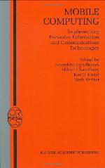 Mobile Computing. Implementing Pervasive Information and Communications Technologies