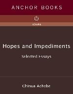 Hopes and Impediments