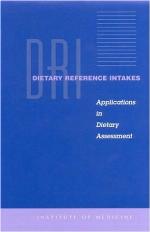 Dietary Reference Intakes: Applications in Dietary Assessment (Dietary Reference Intakes Series)
