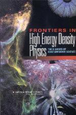 Frontiers in High Energy Density Physics