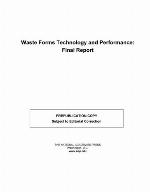 Waste Forms Technology and Performance