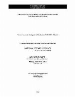 A Plan for Evaluating the District of Columbia's Public Schools