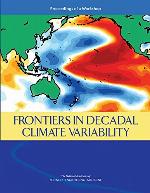 Frontiers in Decadal Climate Variability