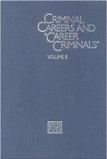 Criminal careers and "career criminals". Vol. 2
